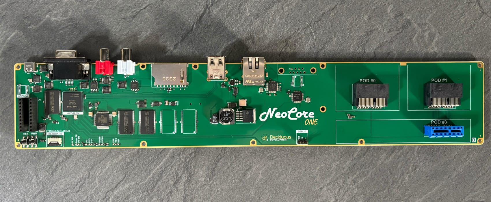 Version B of NeoCore mounted