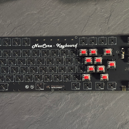 Image of: NeoCore Keyboard back from the bakery