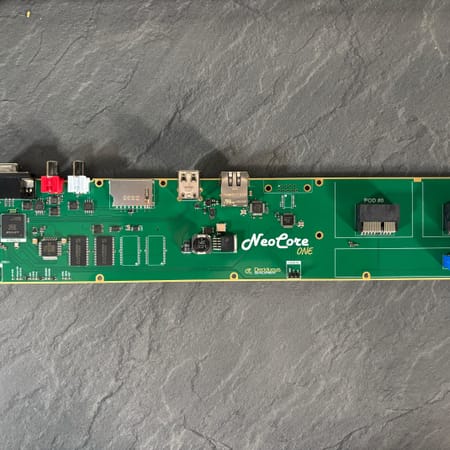 Image of: Version B of NeoCore mounted